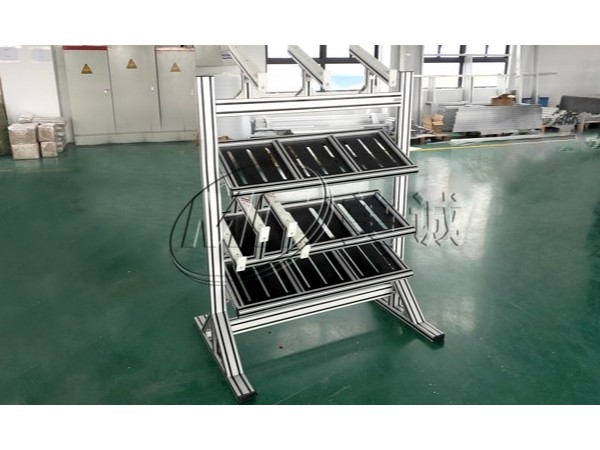 鋁型材展示架，材質(zhì)不止這一種